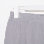 Пижама женская (рубашка и брюки) KAFTAN "Basic" размер 40-42, цвет серый - Фото 10