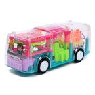 Автобус «Шестерёнки», световые и звуковые эффекты, работает от батареек, МИКС - фото 36306896