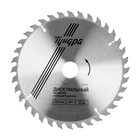 Диск пильный по дереву ТУНДРА, стандартный рез, 230×32 мм (кольца на 22,20,16), 36 зубьев - Фото 3
