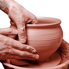 Глина для лепки гончарная 1000 г, натуральная, Calligrata, самооотвердевает (подходит для обжига) - Фото 6