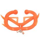 Кольцо против самовыдаивания, 10,5 × 7,5 см, оранжевый - Фото 1