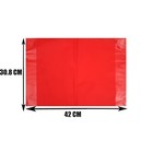 Обложка для учебников, 308 х 420 мм, плотность 160 мкр, красная - Фото 2