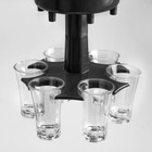 Рюмки набор «Налей всем сразу» 6 штук по 35 мл, горлышко d=10 см - Фото 5