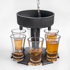 Рюмки набор «Налей всем сразу» 6 штук по 35 мл, горлышко d=10 см - Фото 2