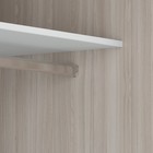 Шкаф-купе «Сим Д», 1400×600×2300 мм, ЛДСП, с ящиками, цвет ясень шимо светлый - Фото 6