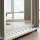 Шкаф-купе «Сим ДЗ», 1000×600×2300 мм, ЛДСП/зеркало, с ящиками, цвет ясень шимо светлый - Фото 5