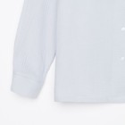 Пижама женская (рубашка и брюки) KAFTAN "Basic" размер 44-46, цвет серо-голубой - Фото 8