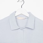 Пижама женская (рубашка и брюки) KAFTAN "Basic" размер 48-50, цвет серо-голубой - Фото 7