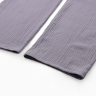 Пижама женская (рубашка, брюки) KAFTAN Basic, размер 48-50, серая - Фото 9