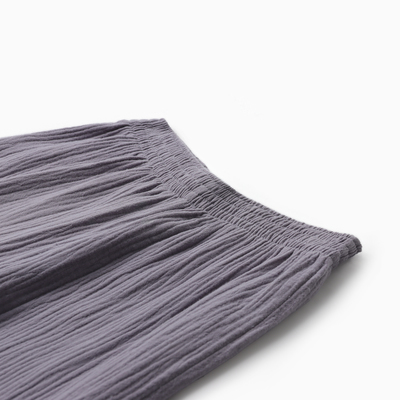 Пижама женская (рубашка, брюки) KAFTAN Basic, размер 52-54, серая