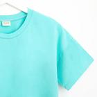 Футболка женская MINAKU REGULAR FIT: цвет голубой, р-р 46 - Фото 5