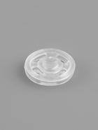 Кнопки пришивные, d=7 мм, 10 шт., прозрачные - Фото 3