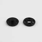 Кнопки пришивные, d = 10 мм, 10 шт, цвет чёрный - Фото 2
