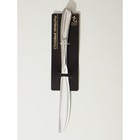 Нож столовый из нержавеющей стали Magistro «Эми», длина 22,6 см, цвет серебряный - Фото 4