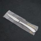 Нож для стейка из нержавеющей стали Magistro «Эми», длина 23 см, цвет серебряный - Фото 3