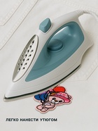 Термоаппликация «Мишка с шариками», 5.8×6 см, разноцветная - Фото 2