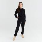 Костюм женский (свитшот, брюки) MINAKU: Casual Collection цвет чёрный, размер 52 - Фото 1