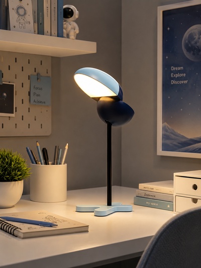 Лампа настольная RISALUX 16483/1, светодиодная, 5 Вт, USB, АКБ, МИКС, 9×16×31.5 см