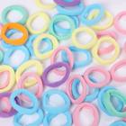 Резинки для волос «Махрушка», лама, 50 шт. - Фото 4