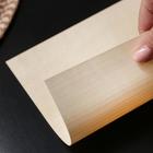 Гриль-бумага из древесины, 20×18 см, 8 шт/уп, клён - Фото 3