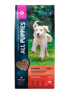 Сухой корм ALL PUPPIES для щенков, говядина и овощи, 13 кг - Фото 1