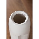 Ваза керамическая "Лицо", напольная, белая, матовая, 42 см - Фото 3