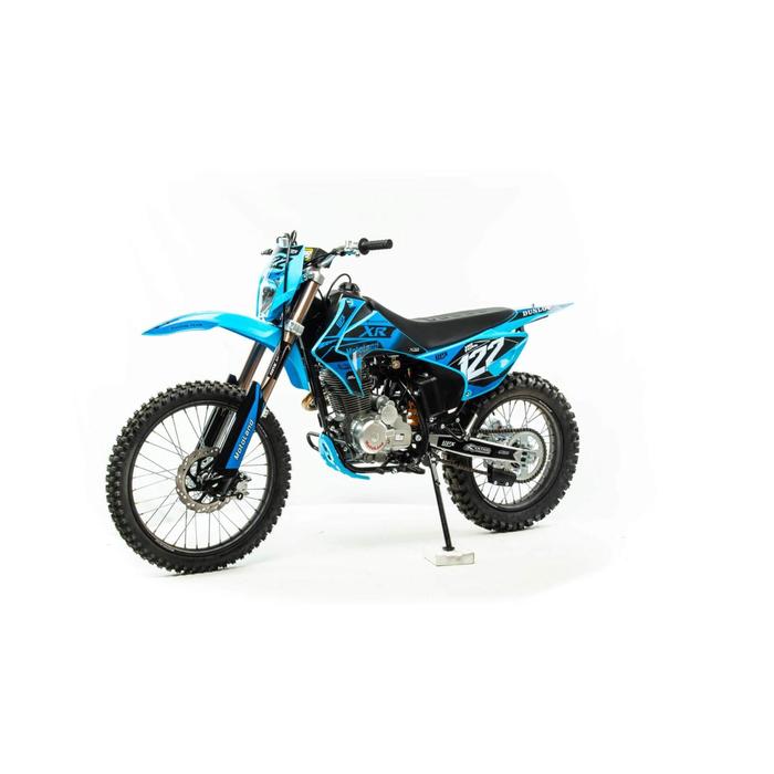 Кроссовый мотоцикл MotoLand XR250 LITE, синий - Фото 1