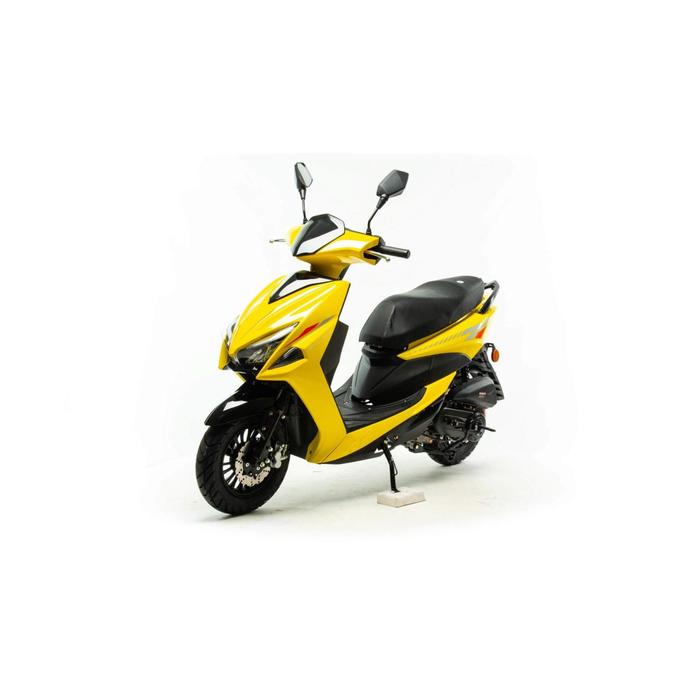 Скутер MotoLand FS, 50 см3, жёлтый - Фото 1