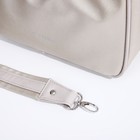 Сумка-багет, отдел на молнии, наружный карман, цвет бежевый - Фото 6