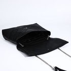 Сумка-мессенджер на клапане, цвет чёрный - Фото 6