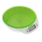 Весы кухонные Windigo LVKB-501, электронные, до 5 кг, чаша 1.3 л, зелёные - Фото 4