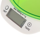 Весы кухонные Windigo LVKB-501, электронные, до 5 кг, чаша 1.3 л, зелёные - Фото 6
