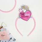 Ободок для волос жемчужный "The story of my happiness" - Фото 1