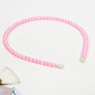 Ободок для волос жемчужный "The story of my happiness" - Фото 4