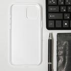 Чехол LuazON для телефона iPhone 12 Pro Max, пластиковый, тонкий, прозрачный белый - Фото 2