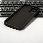 Чехол LuazON для телефона iPhone 12/12 Pro, Soft-touch силикон, черный - фото 42111752