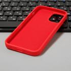 Чехол LuazON для телефона iPhone 12 mini, Soft-touch силикон, красный - фото 51452967 Чехол LuazON для телефона iPhone 12 mini, Soft-touch силикон, красный - фото 51452967