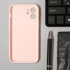 Чехол LuazON для телефона iPhone 12 mini, Soft-touch силикон, розовый - Фото 2