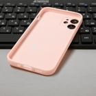 Чехол LuazON для телефона iPhone 12 mini, Soft-touch силикон, розовый - Фото 3