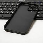 Чехол LuazON для iPhone 12 Pro Max, поддержка MagSafe, вставка из стекла и кожи, оранжевый - Фото 3