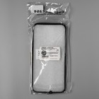 Чехол LuazON для iPhone 12 Pro Max, поддержка MagSafe, вставка из стекла и кожи, красный - фото 7708874