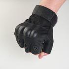 Перчатки без пальцев тактические мужские Storm tactic размер - L, черные - Фото 3