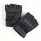 Перчатки без пальцев тактические мужские "Storm tactic" размер - L, черные - фото 318524371