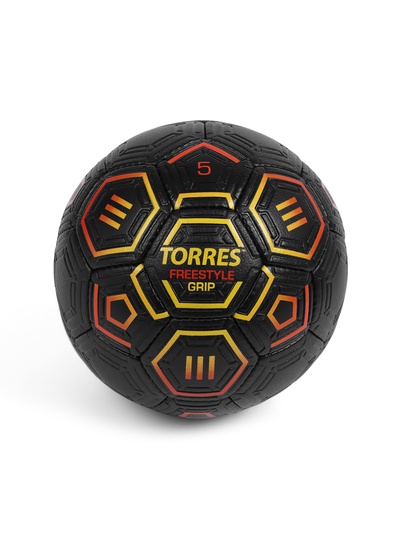 Футбольный мяч TORRES Freestyle Grip, F320765, ручная сшивка, 32 панели, р. 5, PU