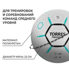 Мяч футбольный TORRES Freestyle, PU, термосшивка, 32 панели, р. 5 - фото 4324990