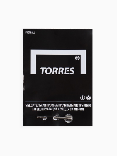 Футбольный мяч TORRES Junior-5, F323805, ручная сшивка, 32 панели, р. 5, PU