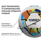 Футбольный мяч TORRES Pro, F320015, ручная сшивка, 14 панели, р. 5, PU 6935931 - фото 2311638