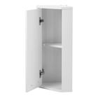 Шкаф навесной для ванной комнаты угловой "ПШ", 25 х 25 х 70 см - Фото 4