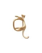 Серьга «Кафф» котик, цвет золото - Фото 2