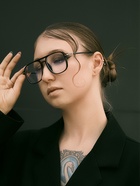 Серьга «Кафф» котик, цвет золото - Фото 5